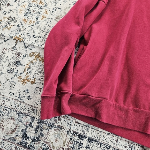 Fabletics Eco Go-To Pocket Hoodie Dark Fuchsia 2X - Picture 3 of 10